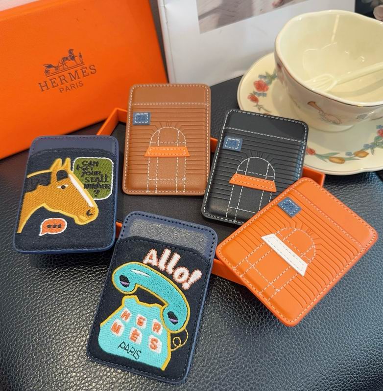 Hermes Card Bag 6.5X9cm 23